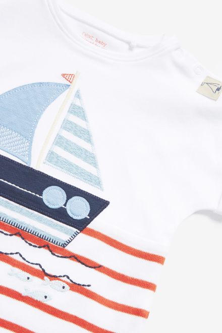 Next / Ромпер, 3 шт. для мальчика - фото 4