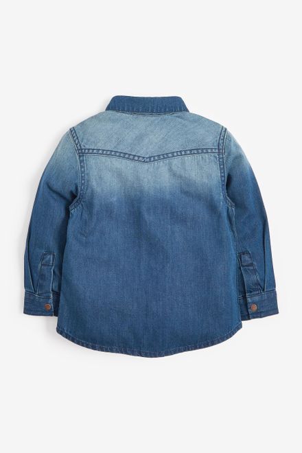 Next / Рубашка джинсовая для мальчика - фото 2