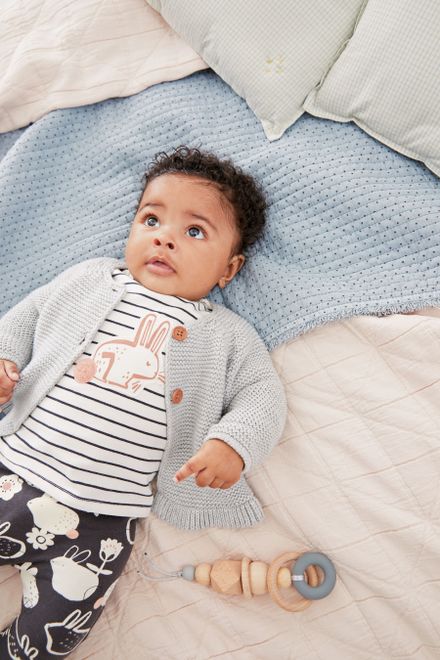 Next / Жакет вязаный для девочки - фото 2