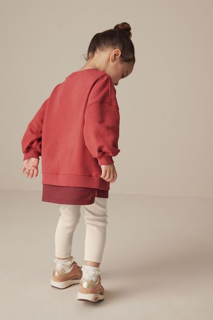 Next / Комплект свитшот и легинсы для девочки - фото 4