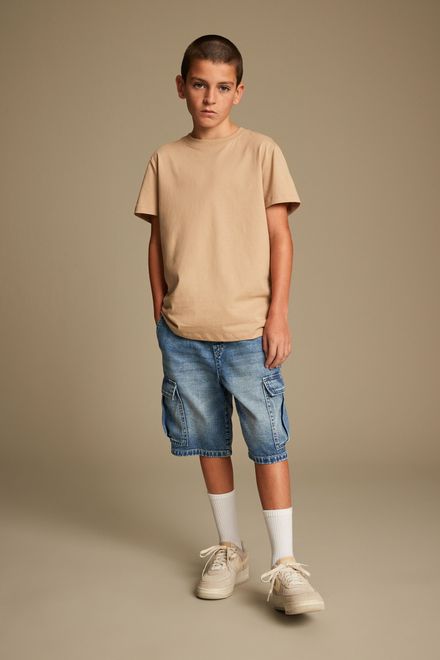 Next / Шорты карго джинсовые для мальчика