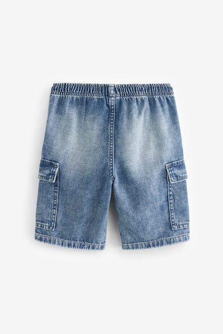 Next / Шорты карго джинсовые для мальчика