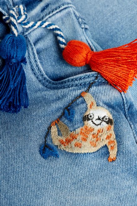 Next / Джинсы для девочки - фото 2