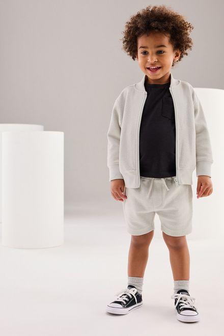 Next / Комплект толстовка и шорты трикотажные для мальчика - фото 2