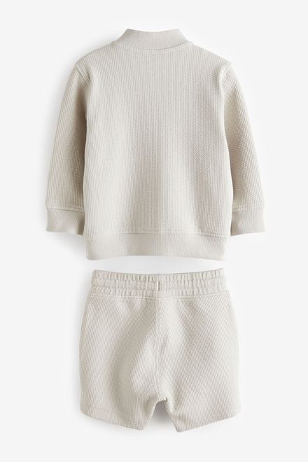 Next / Комплект толстовка и шорты трикотажные для мальчика - фото 6