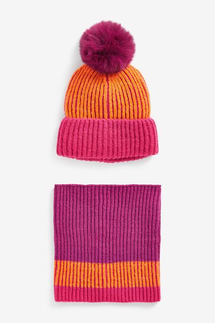 Next / Комплект шапка и шарф для девочки