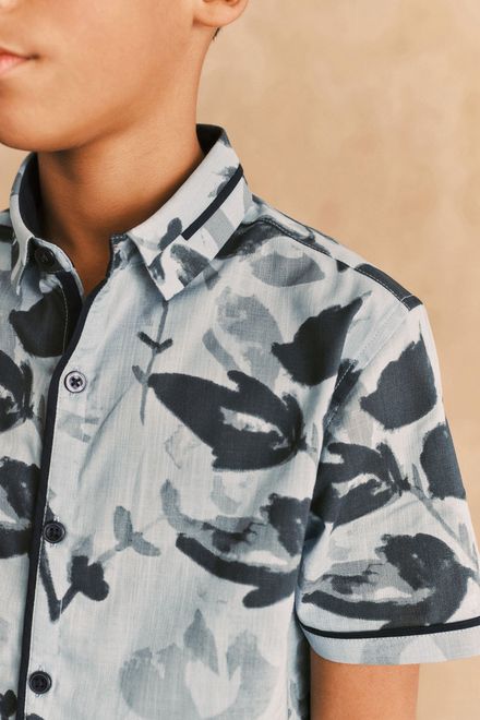 Next / Рубашка с коротким рукавом для мальчика - фото 3