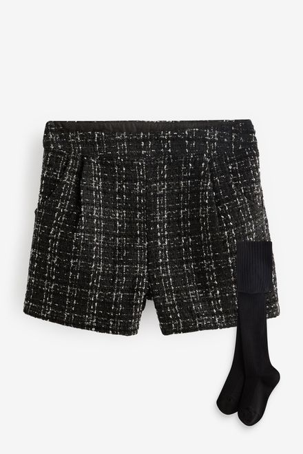 Next / Комплект шорты и колготки для девочки