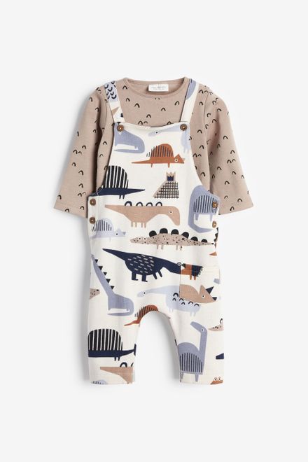 Next / Комплект боди и полукомбинезон для мальчика
