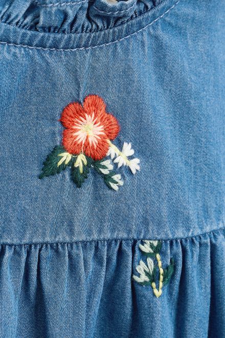 Next / Платье джинсовое для девочки - фото 3