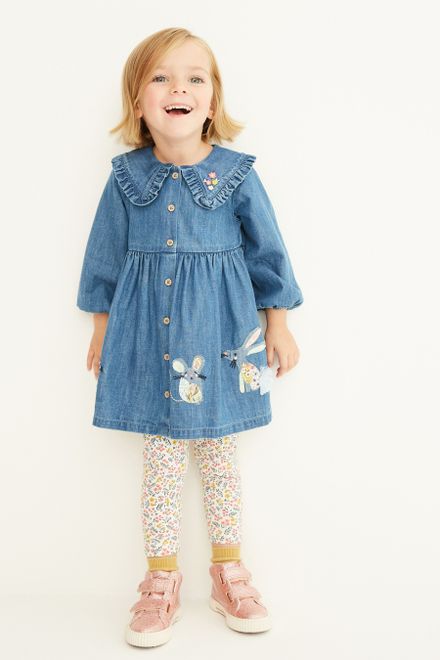 Next / Платье джинсовое для девочки