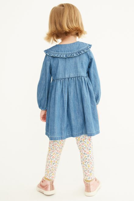 Next / Платье джинсовое для девочки - фото 2