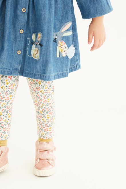 Next / Платье джинсовое для девочки - фото 4