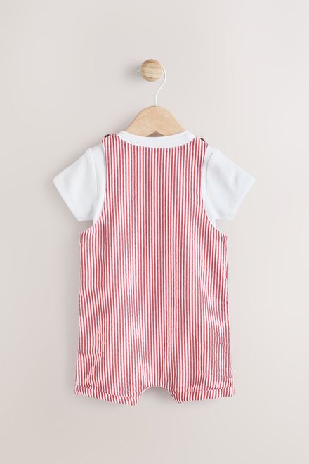 Next / Комплект боди и полукомбинезон для мальчика - фото 2