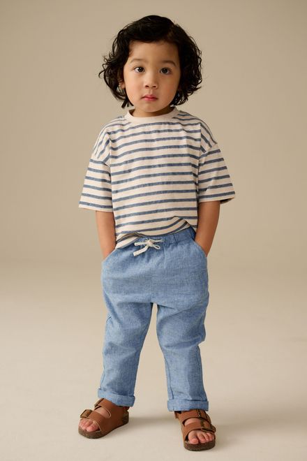 Next / Брюки льняные для мальчика - фото 2