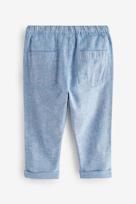 Next / Брюки льняные для мальчика - фото 6