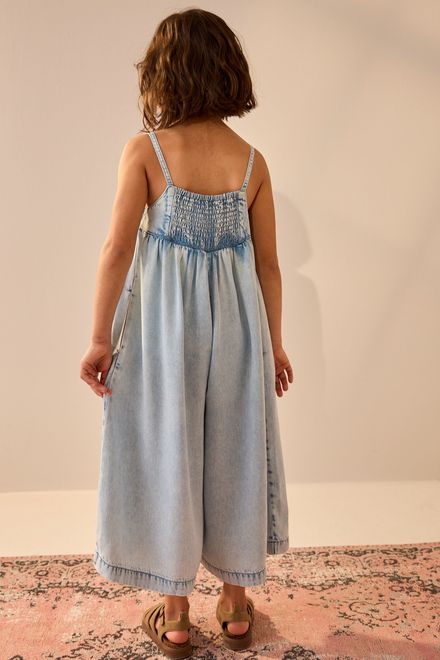 Next / Полукомбинезон джинсовый для девочки