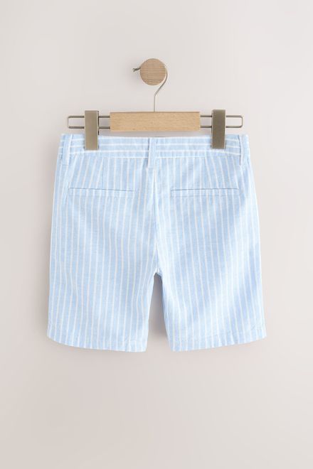 Next / Шорты чинос льняные для мальчика