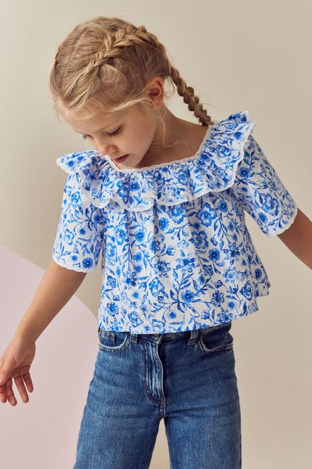 Next / Блузка с коротким рукавом для девочки