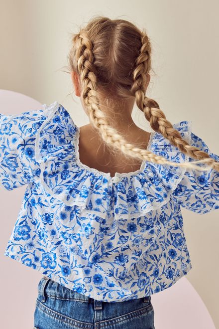 Next / Блузка с коротким рукавом для девочки