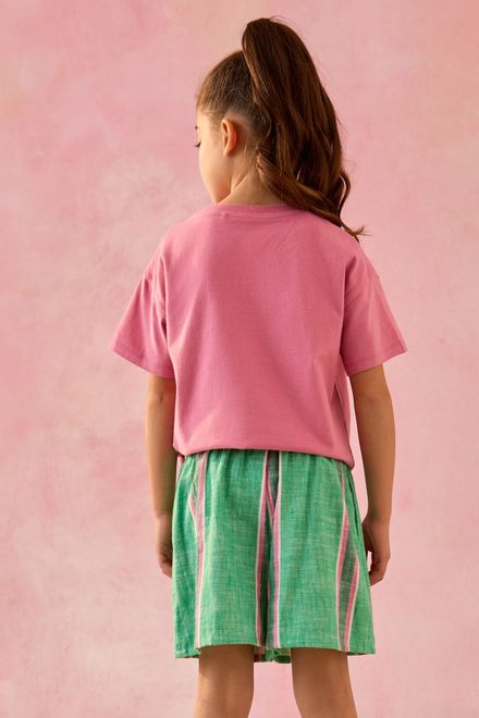 Next / Шорты с принтом для девочки - фото 2