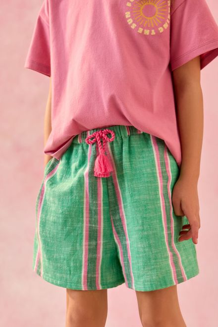 Next / Шорты с принтом для девочки - фото 4