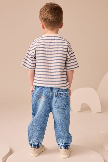 Next / Джинсы с вышивкой для мальчика