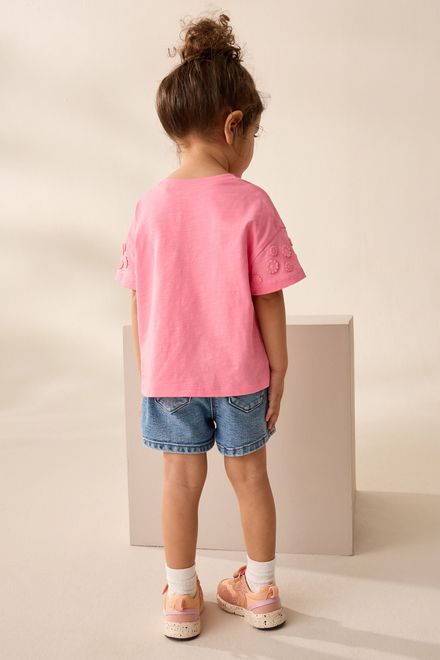 Next / Футболка с вышивкой для девочки