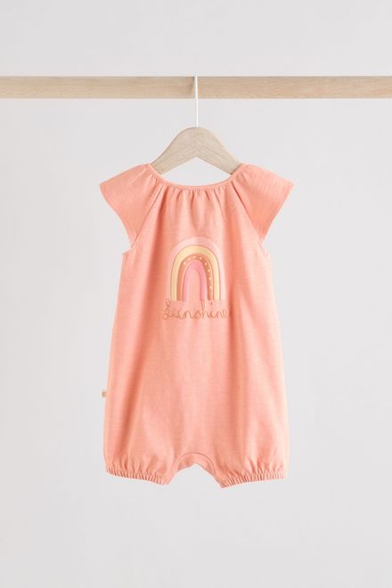 Next / Ромпер, 3 шт. для девочки