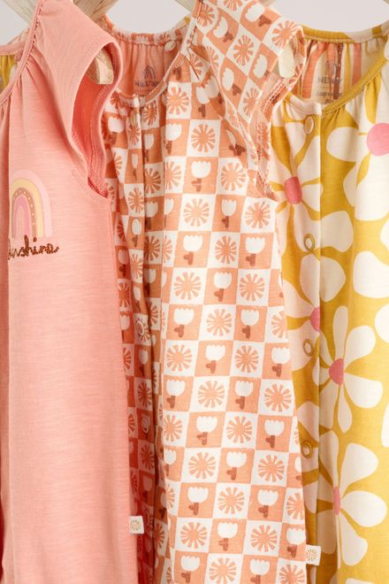 Next / Ромпер, 3 шт. для девочки