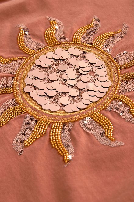 Next / Футболка с пайетками для девочки - фото 7