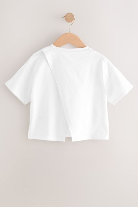 Next / Футболка с пайетками для девочки - фото 7