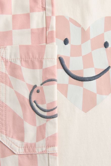 Next / Комплект лонгслив и брюки с принтом для девочки - фото 9