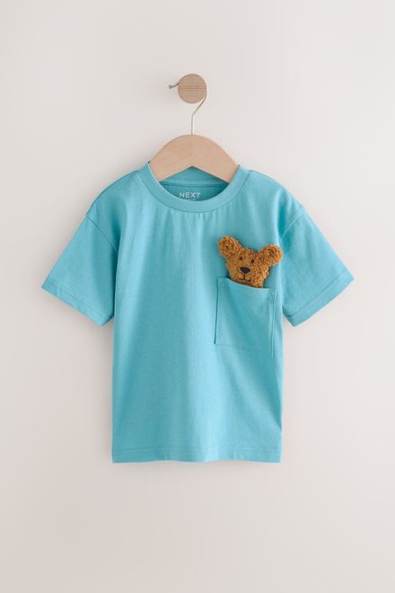 Next / Футболка с игрушкой в кармане для мальчика