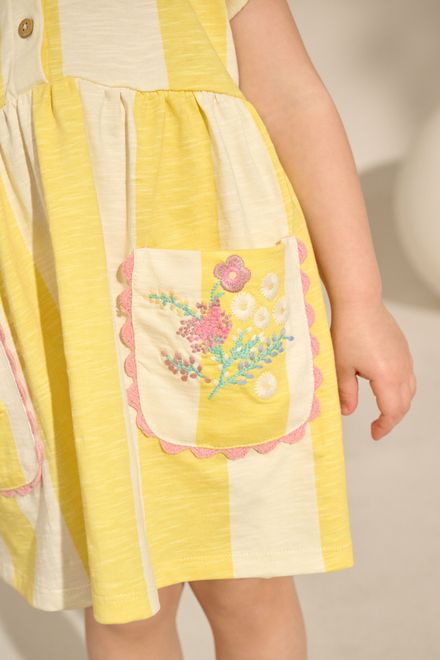 Next / Платье с вышивкой для девочки