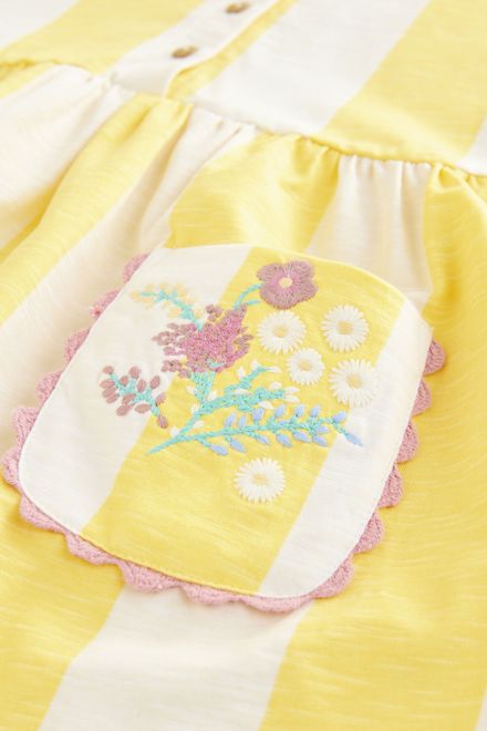 Next / Платье с вышивкой для девочки