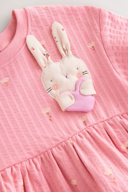 Next / Платье с кроликом для девочки - фото 8