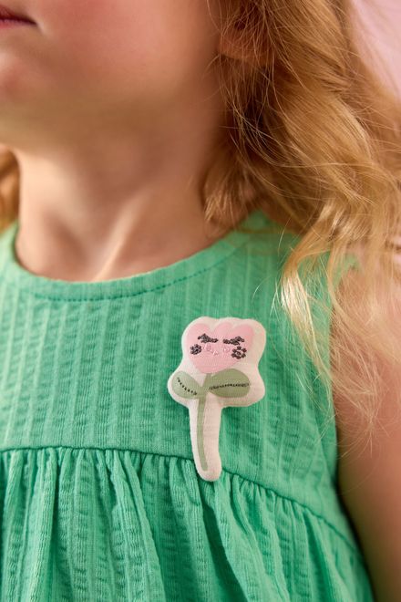 Next / Комплект блузка и брюки с принтом для девочки