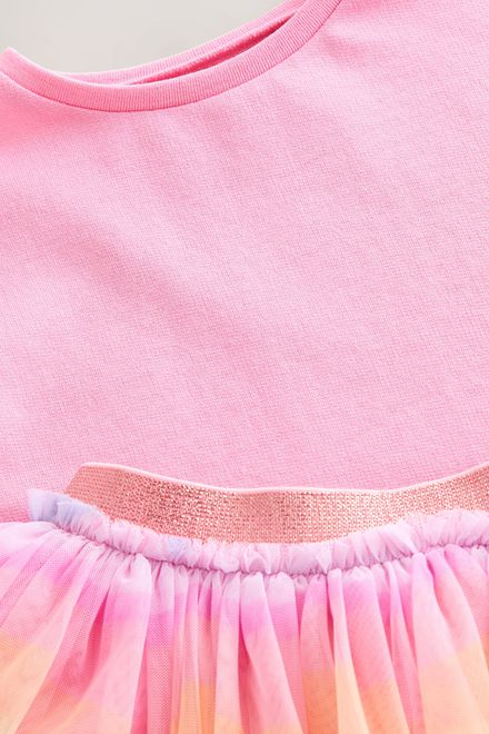 Next / Комплект футболка и юбка-пачка для девочки - фото 8