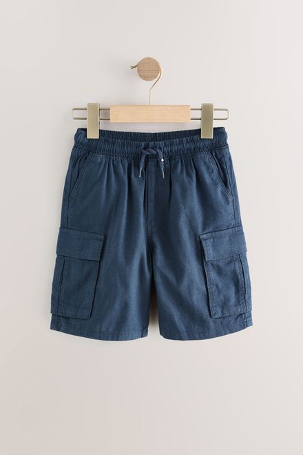 Next / Шорты карго льняные для мальчика - фото 4