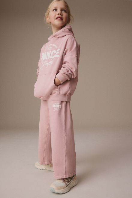 Next / Комплект худи и брюки палаццо для девочки - фото 3