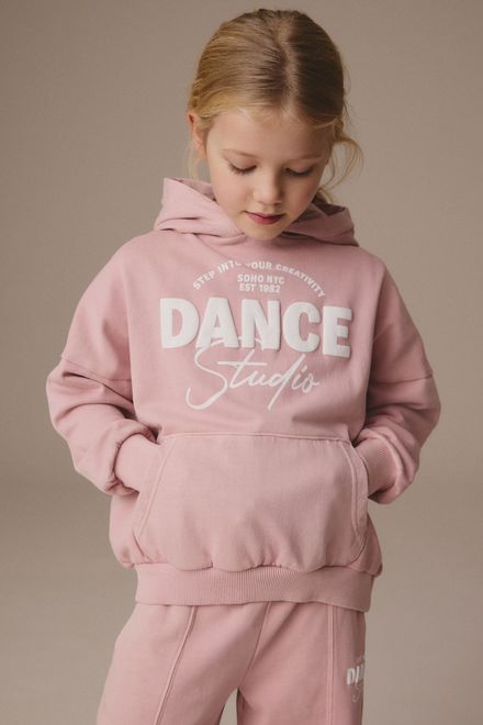 Next / Комплект худи и брюки палаццо для девочки - фото 5