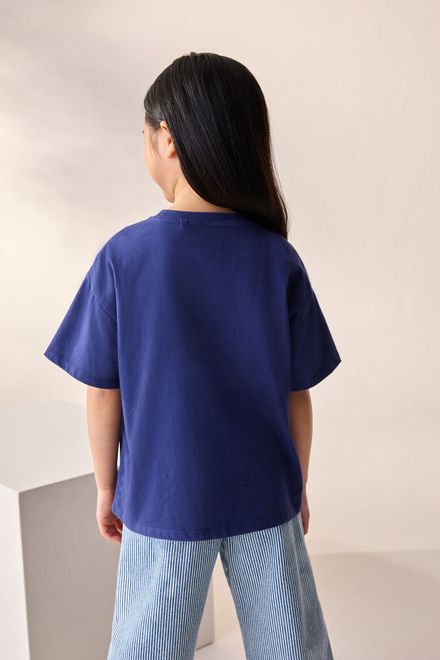 Next / Футболка с пайетками для девочки - фото 2