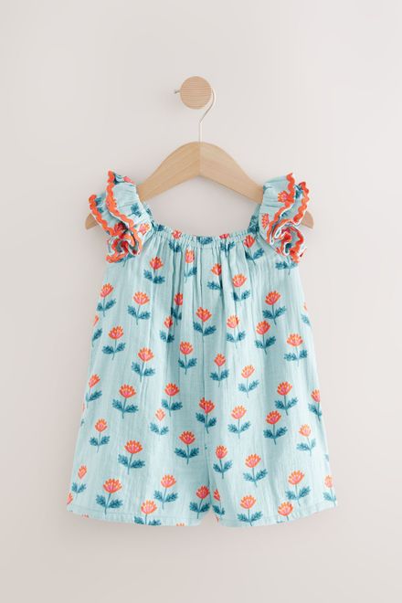 Next / Полукомбинезон с принтом для девочки