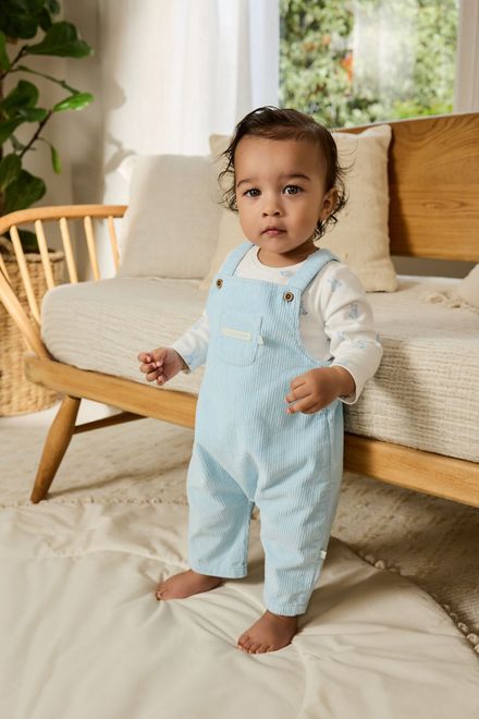 Next / Комплект боди и полукомбинезон для мальчика - фото 2