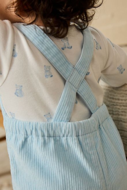 Next / Комплект боди и полукомбинезон для мальчика - фото 4