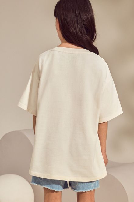 Next / Футболка с пайетками для девочки - фото 3