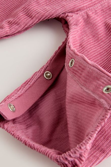 Next / Комплект боди и полукомбинезон вельветовый для девочки - фото 6