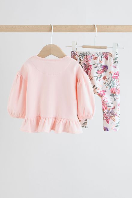 Next / Комплект джемпер и легинсы для девочки - фото 2