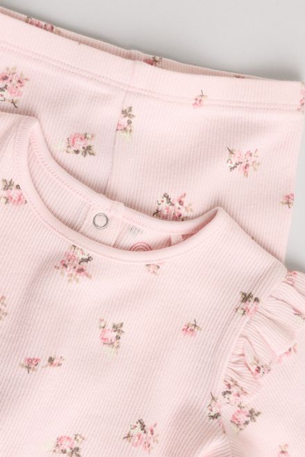 Next / Комплект лонгслив и легинсы для девочки - фото 8